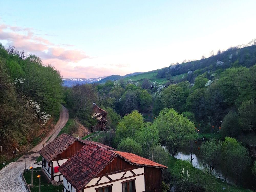 Ecokayan Dilijan Resort Hotel Comfort Cabin, Multiple Beds, Balcony, Lake View 7