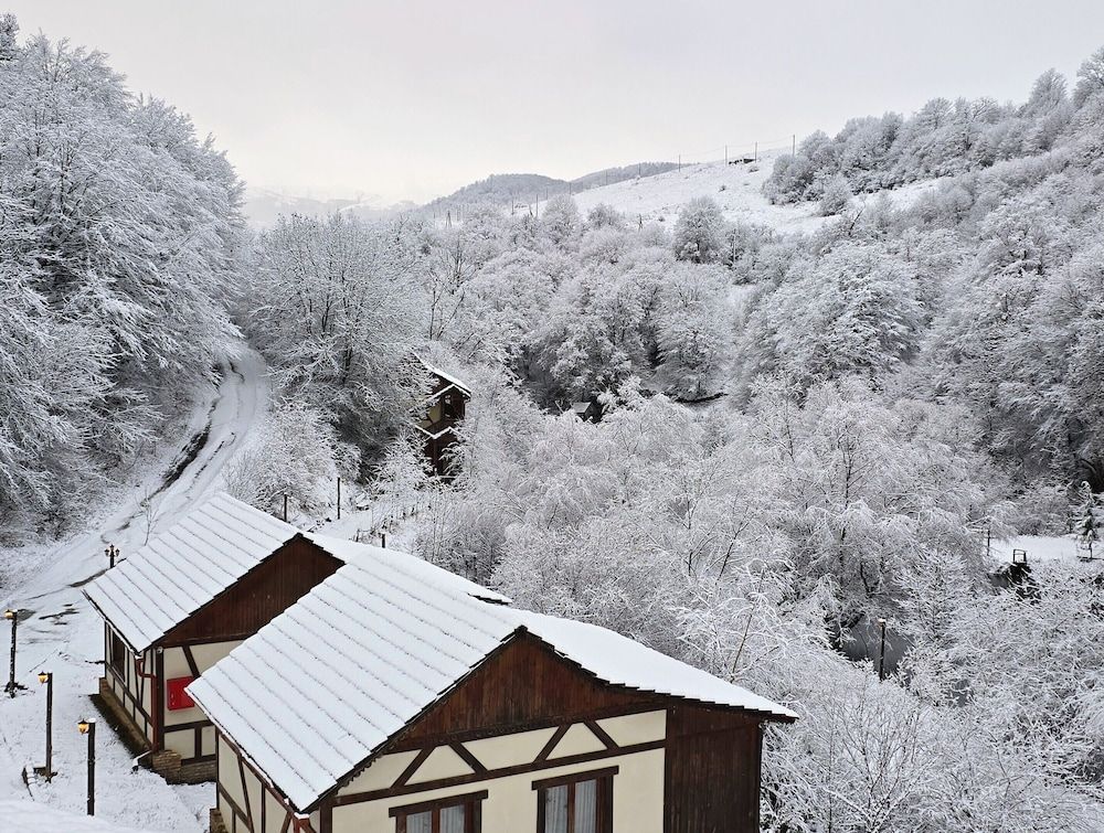 Ecokayan Dilijan Resort Hotel Comfort Cabin, Multiple Beds, Balcony, Lake View 6