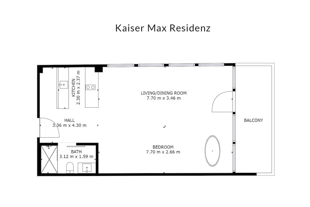 Room layout blue print