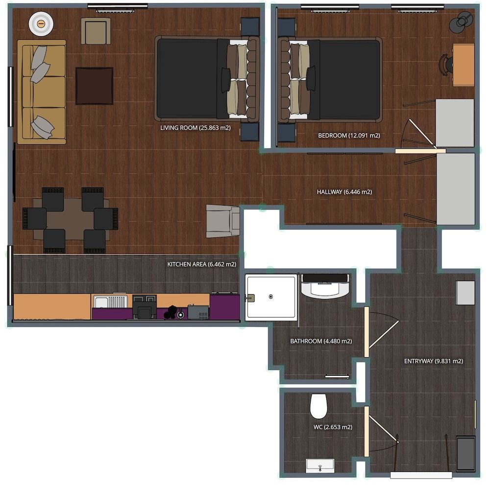 Vintagehome: Apartments by Schönbrunn San Francisco Loft 9