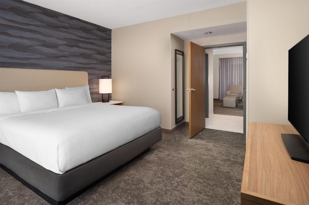 Suite, 1 King Bed, Accessible, Non Smoking (Roll-in Shower)