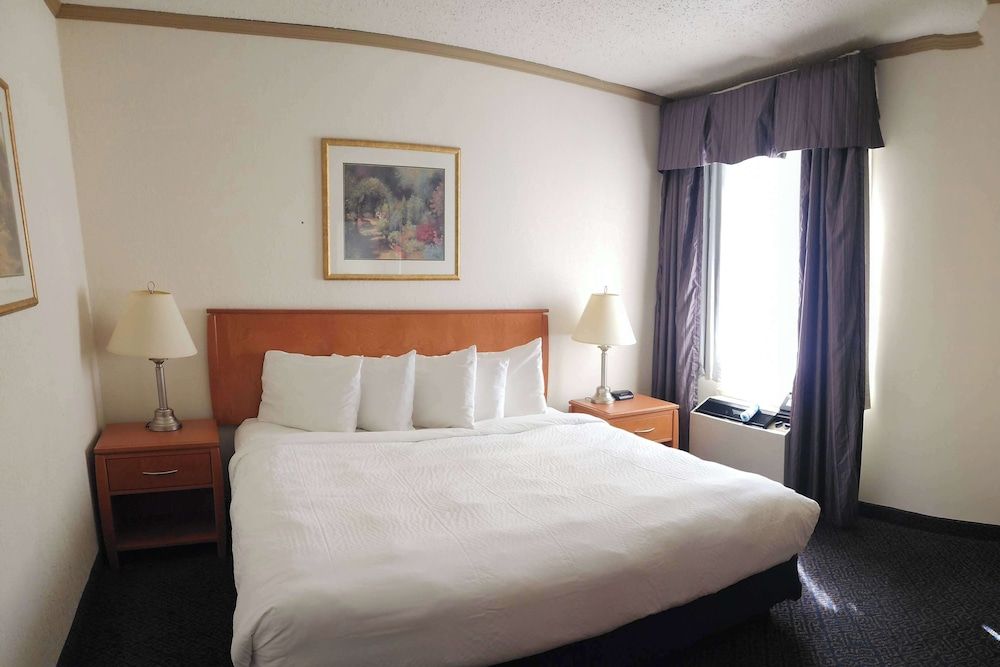 Days Inn by Wyndham Drayton Valley Room, 1 Queen Bed, Accessible, Non Smoking (Bathtub w/ Grab Bars)