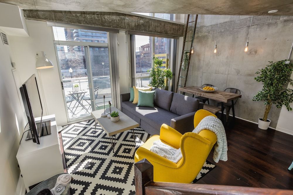 QuickStay - Sunlit Luxury Loft on King West Luxury Loft, 1 Bedroom, Balcony 27