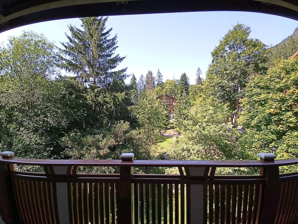 Hotel Alpenruhe - Vintage Design Hotel Basic Double Room, Balcony (length of bed 180 cm, forest view) 2