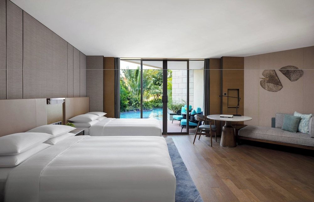 Room, 2 Double Beds, Pool Access, Lagoon View (Pool Access)