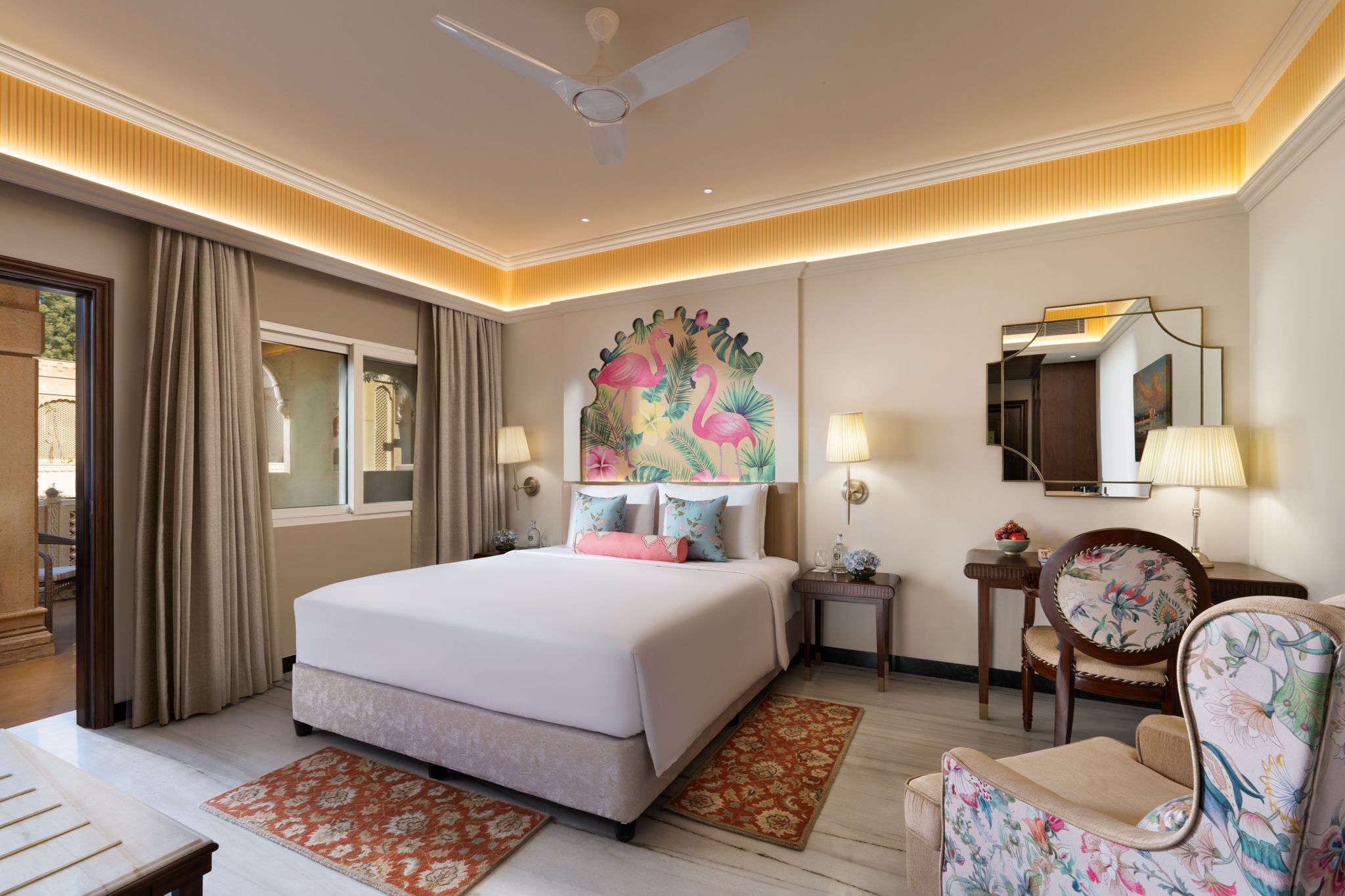 Palace Room Double Bed with Balcony