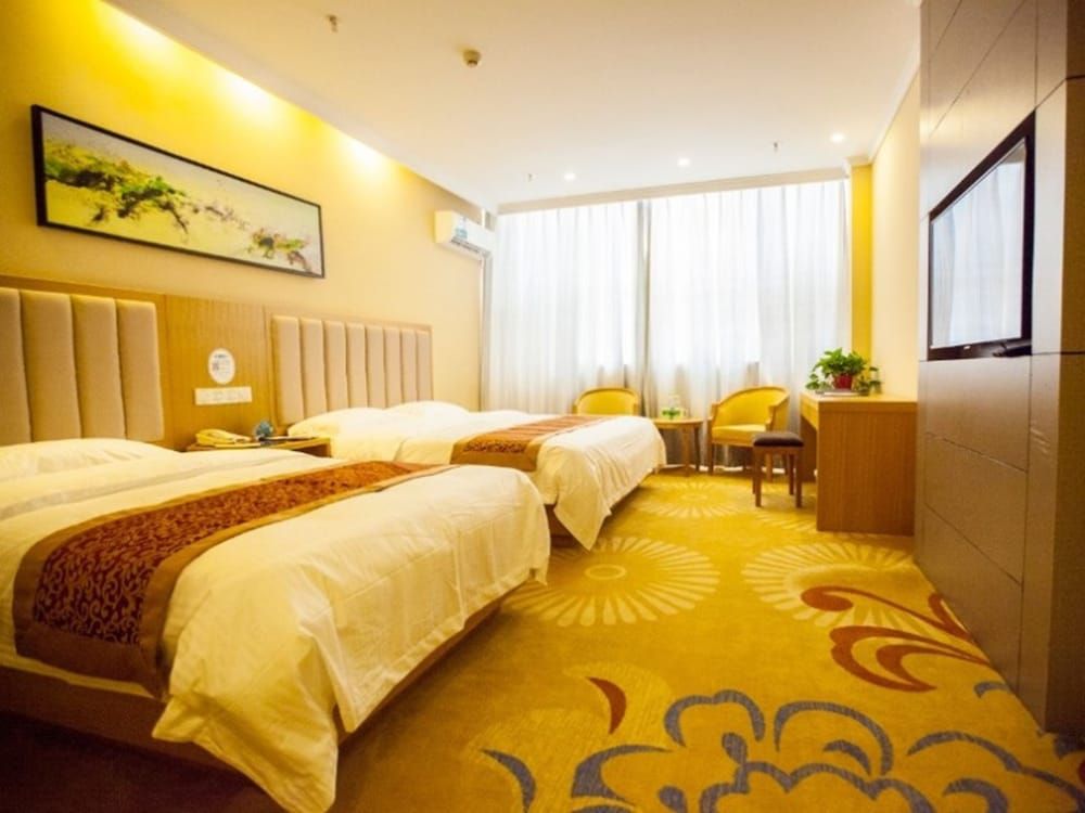 GreenTree Inn Yancheng Dongtai Huiyang Road Guofu Hotel Twin Room 3