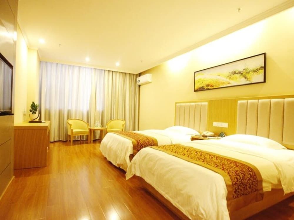 GreenTree Inn Yancheng Dongtai Huiyang Road Guofu Hotel Twin Room
