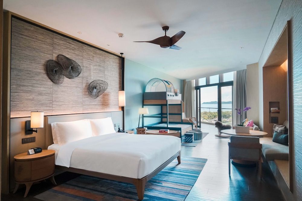 1 King1 bunk Standard Ocean View KidsTheme Balcony