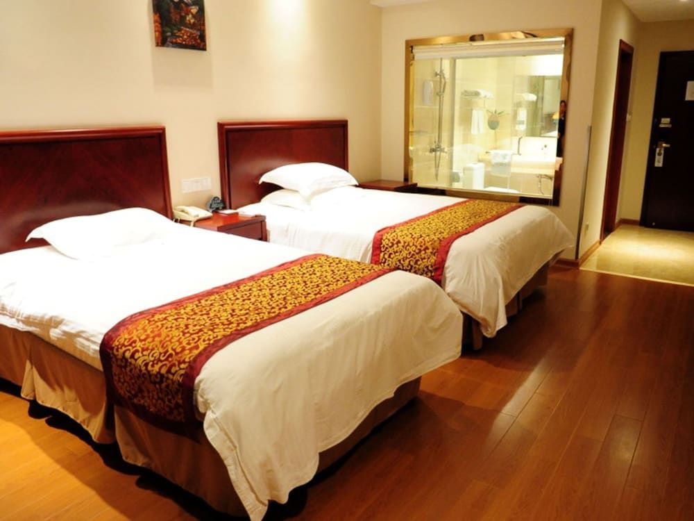 GreenTree Inn Yancheng Dongtai Jianggang Yingbin Road Gangcheng Avenue Hotel Twin Room