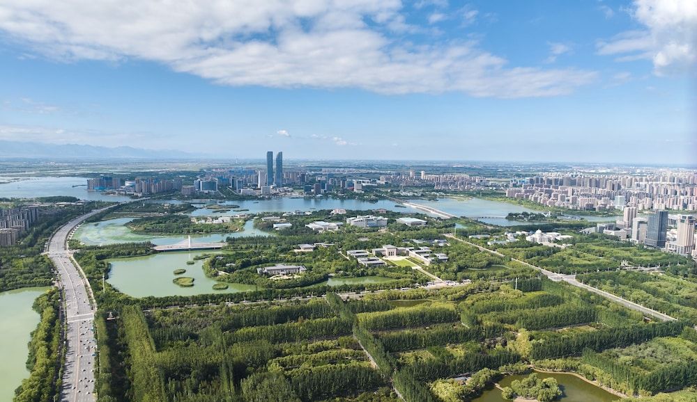 Wanda Realm Yinchuan Deluxe Room, Multiple Beds, Lake View 6