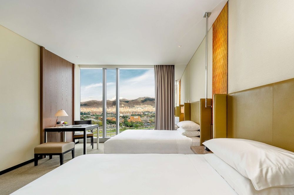 Room, 2 Double Beds, View (Andes View)