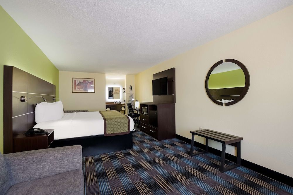 Suite, 1 King Bed, Non Smoking, Refrigerator & Microwave (Shower Only;with Sofabed)