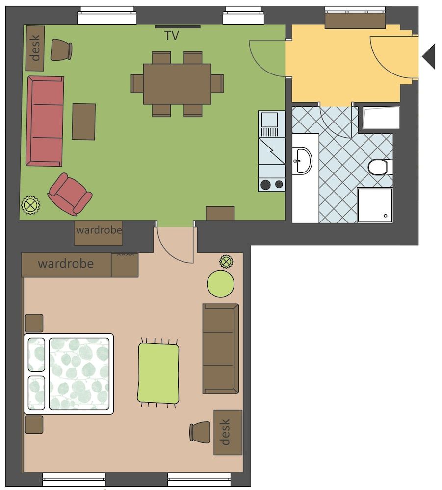 SeNo 6 Apartments Superior Apartment, 1 Bedroom 4