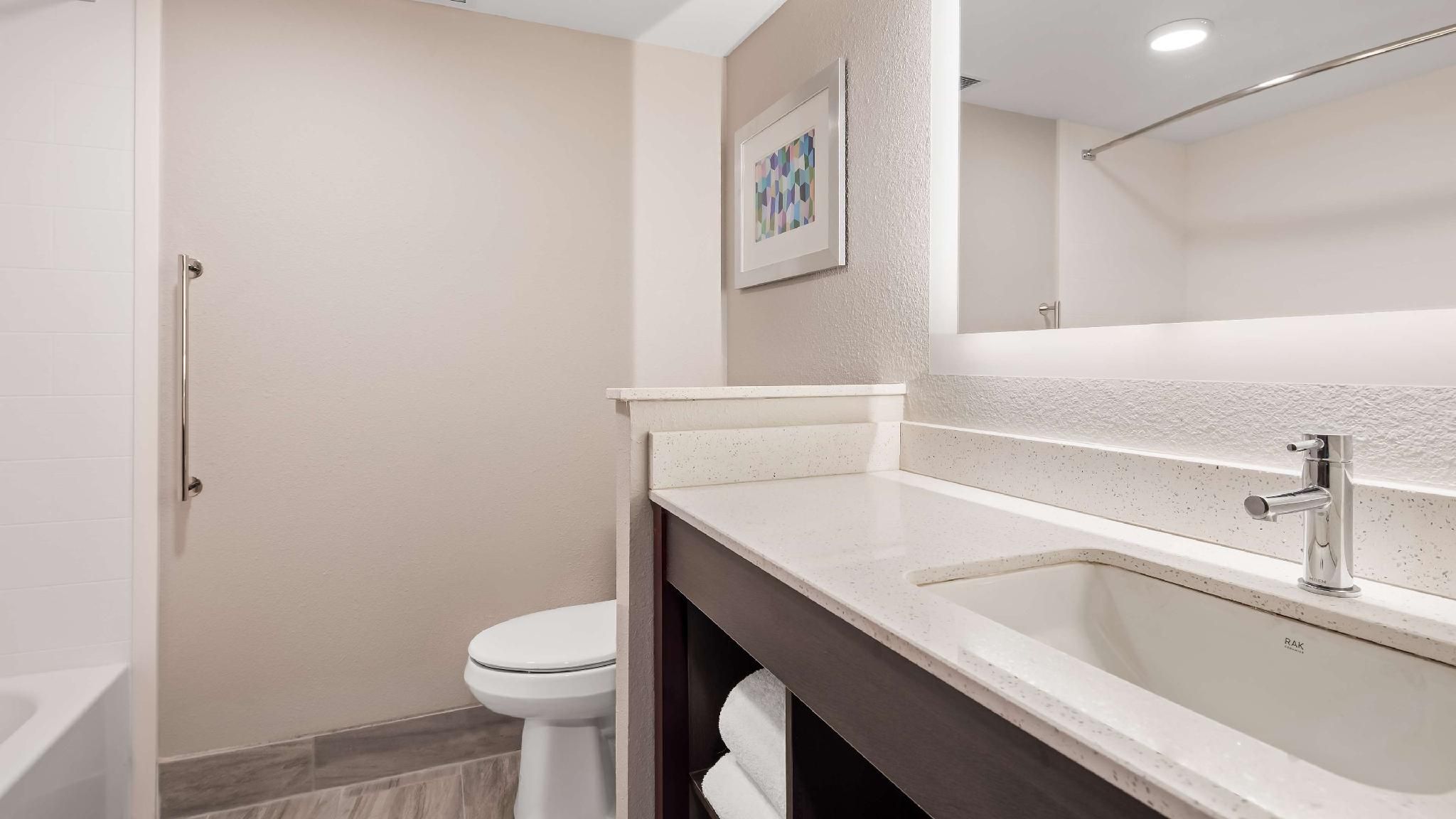 Suite-1 King Bed, Non-Smoking, One Bedroom, 50 Inch Flat Screen Television, Kitchenette, Full Breakf