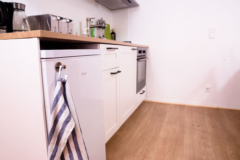 Bed'n'Work Apartment Friedrichshain Business Loft, 1 Queen Bed with Sofa bed, Kitchen 10