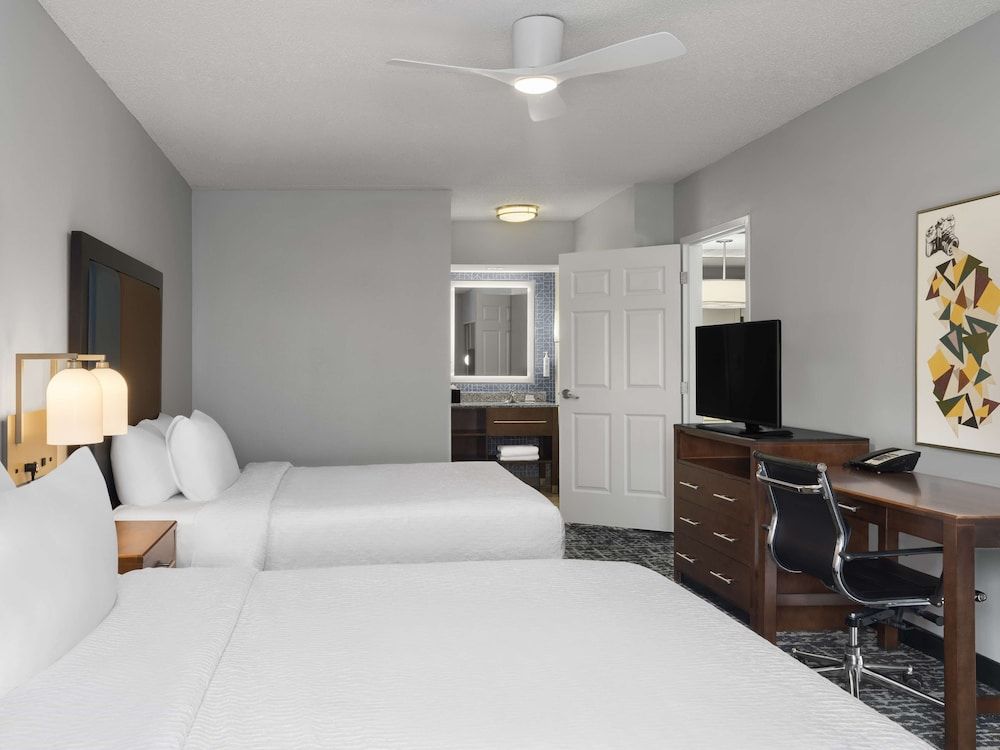 Suite, 2 Queen Beds, Accessible (Mobility & Hearing, Roll-in Shower)