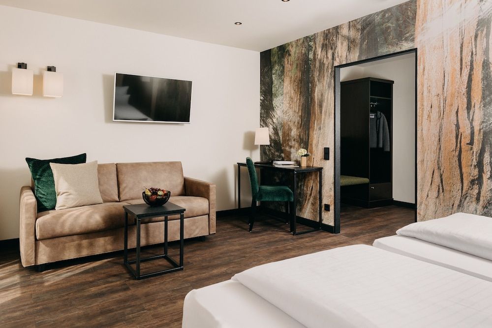 Hotel Forsthaus Nürnberg Fürth Comfort Zimmer Waldblick 4