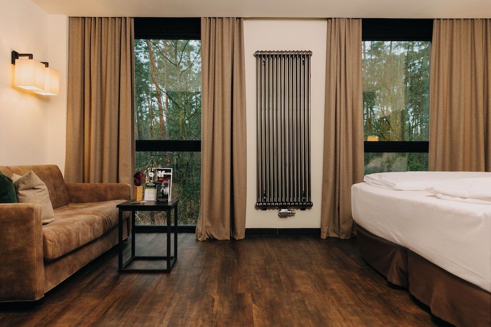 Hotel Forsthaus Nürnberg Fürth Comfort Zimmer Waldblick