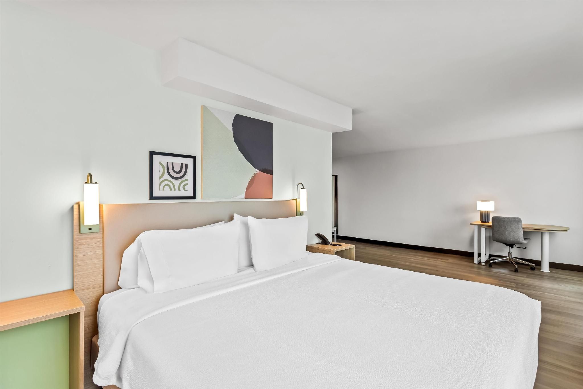1 KING BED WITH SOFABED