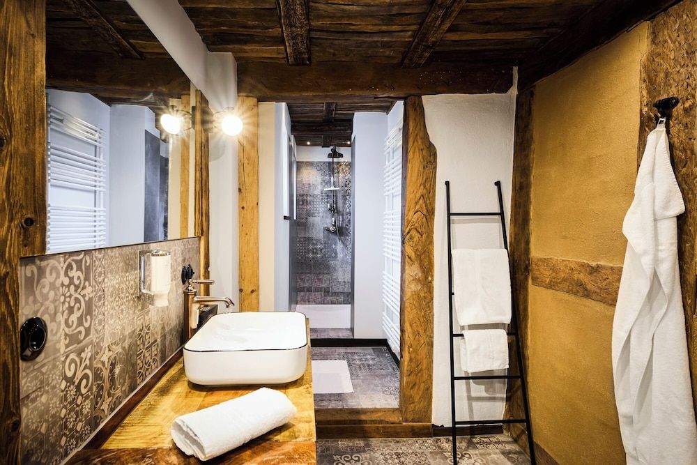 Hotel Alte Schule Economy Studio Suite, 1 King Bed, Microwave 3