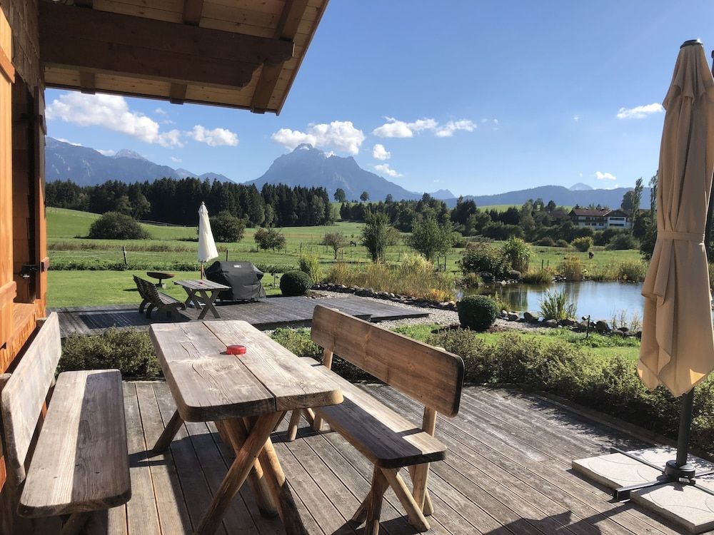 Landhaus Kössel Luxury Chalet, 1 Bedroom, Fireplace, Pool View 2