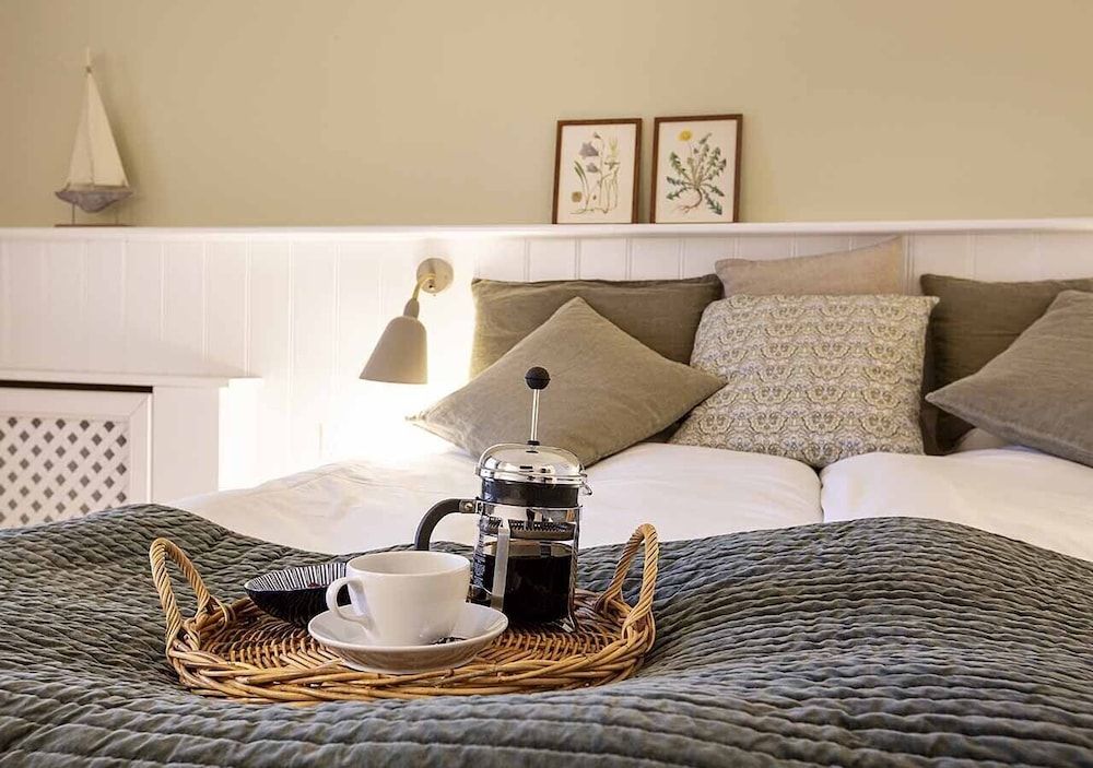 Hjerting Badehotel - Esbjerg strandværelse med havudsigt