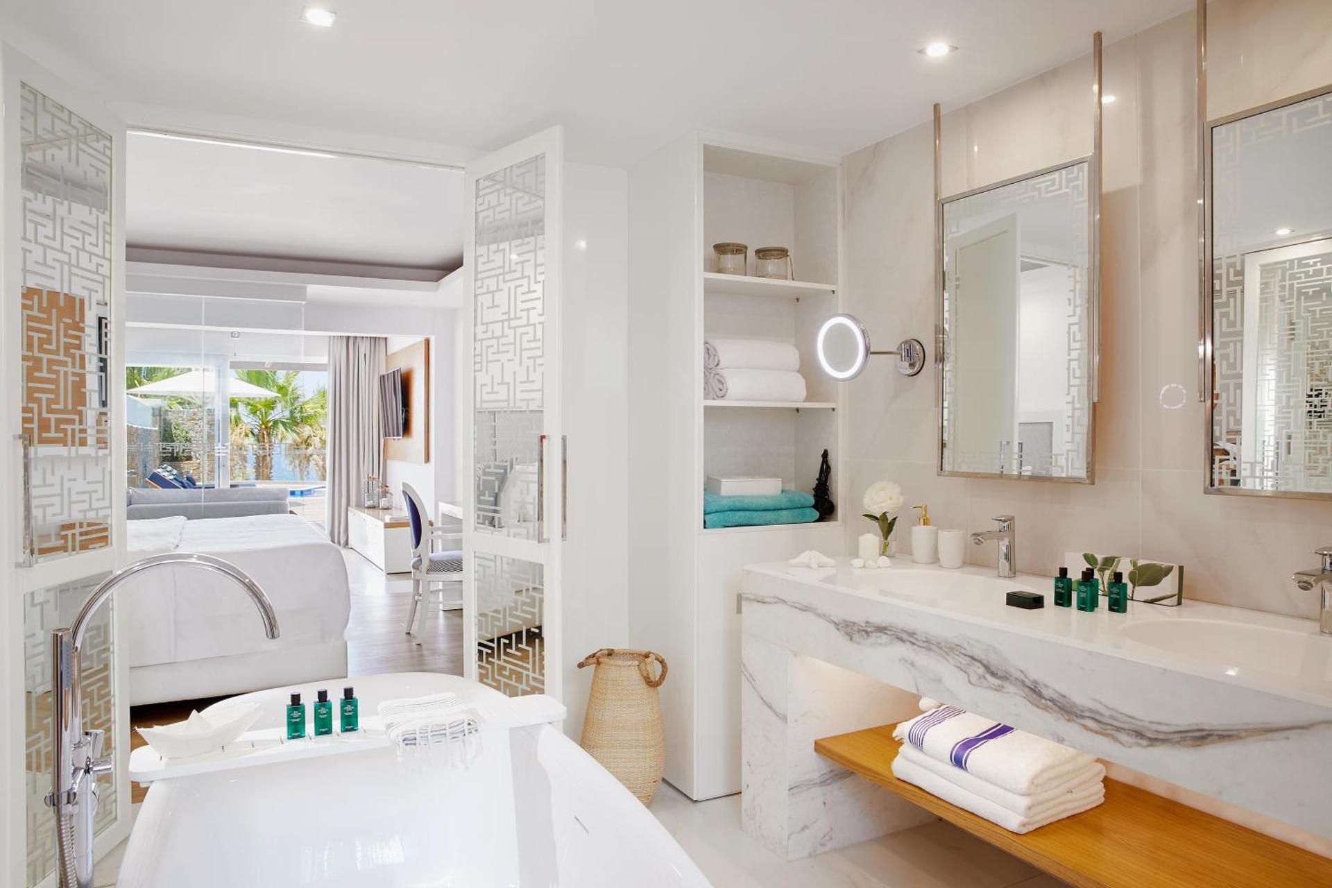 Beachfront villa with private pool