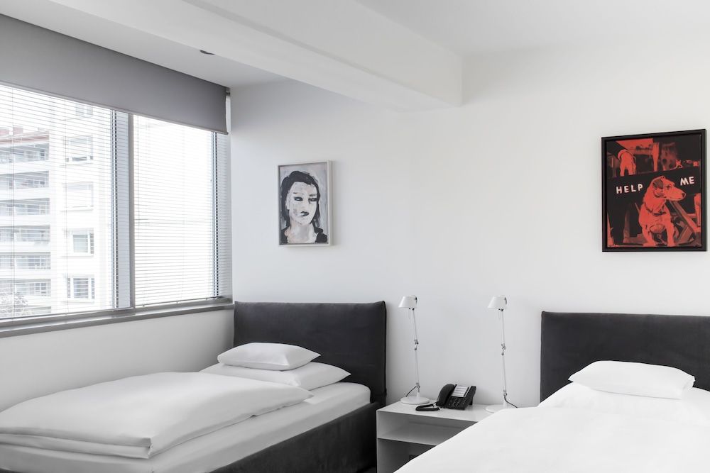 Augarten Art Hotel, a Member of Design Hotels Business Twin Room, 2 Twin Beds 2