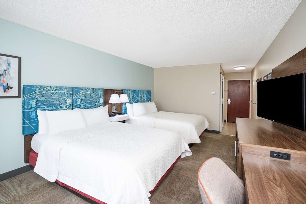 Room, 2 Queen Beds, Non Smoking, Refrigerator & Microwave