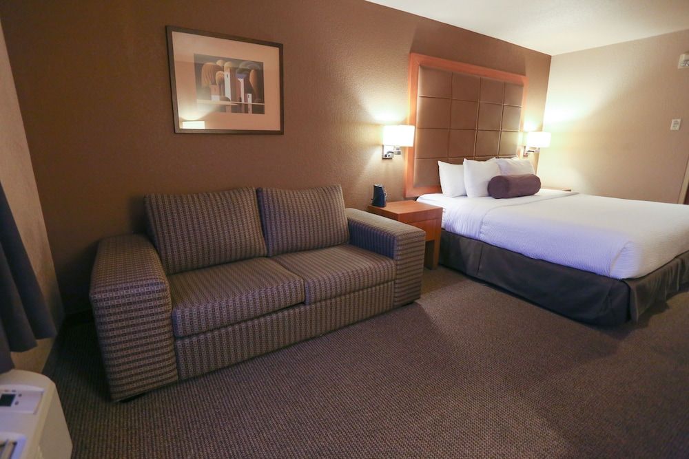 Days Inn by Wyndham Calgary Airport Business Room, 1 King Bed, Non Smoking 5