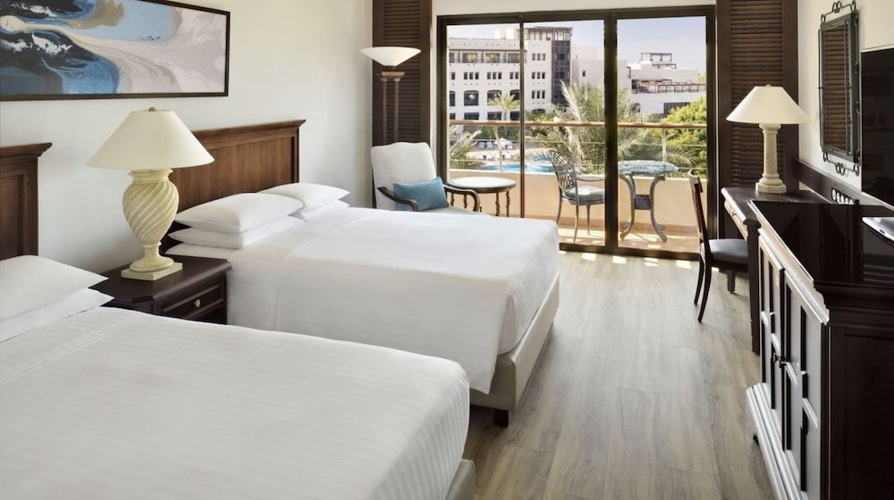 Dead Sea Marriott Resort & Spa Deluxe Room, 2 Double Beds, Non Smoking