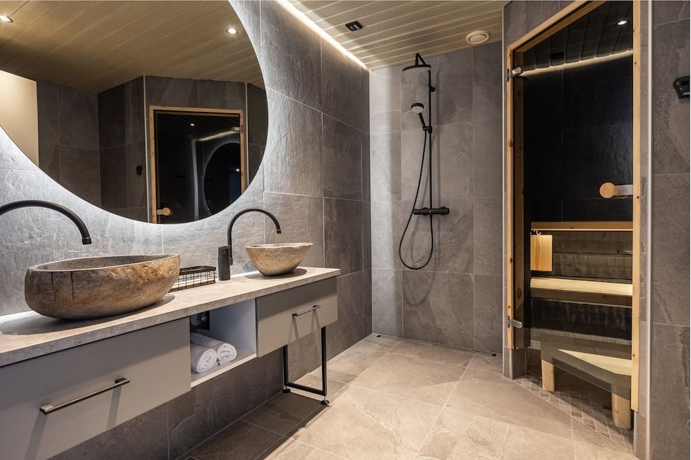 Deluxe room with sauna