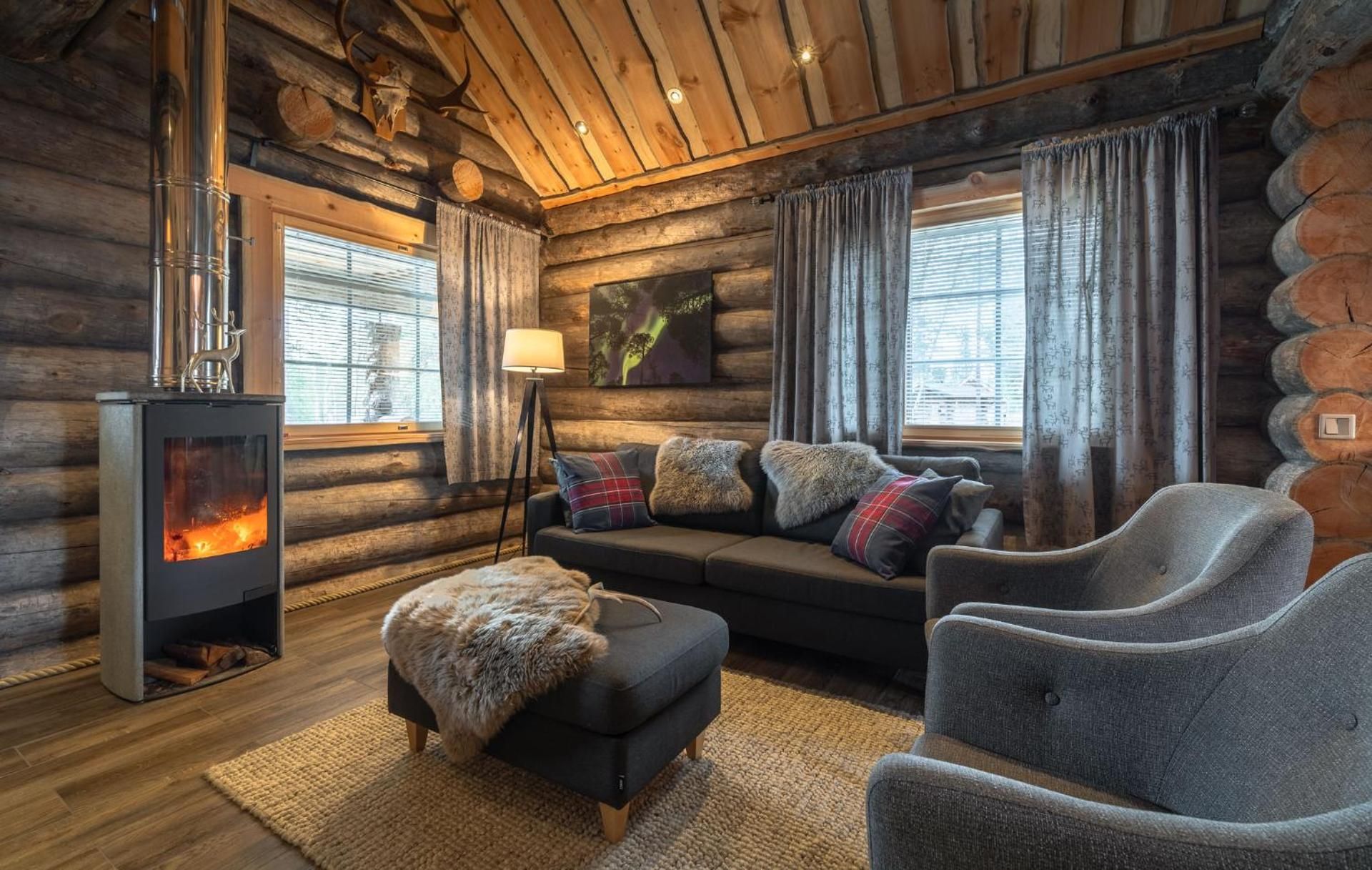 Two-Bedroom Villa with Loft and Sauna