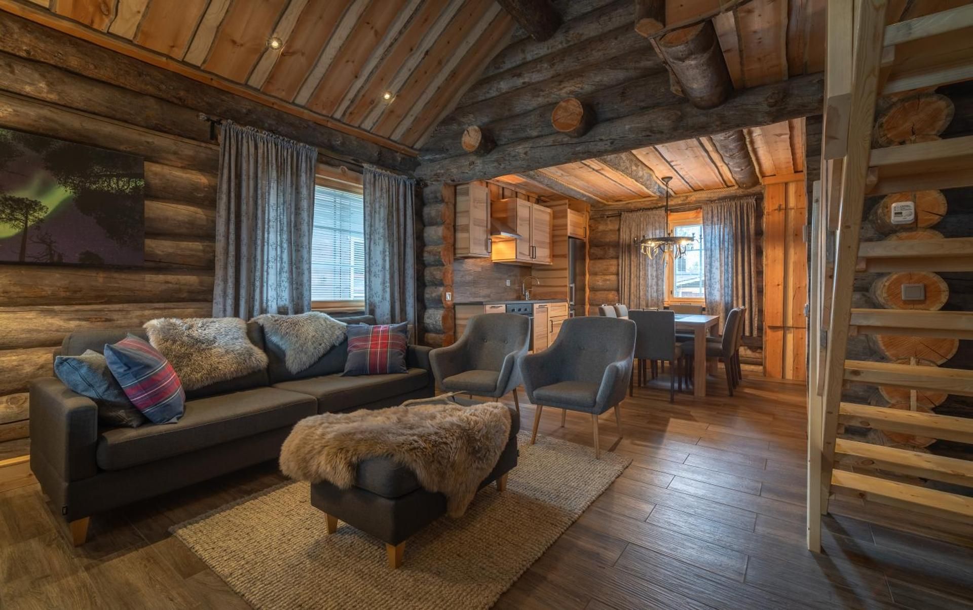 Two-Bedroom Villa with Loft and Sauna