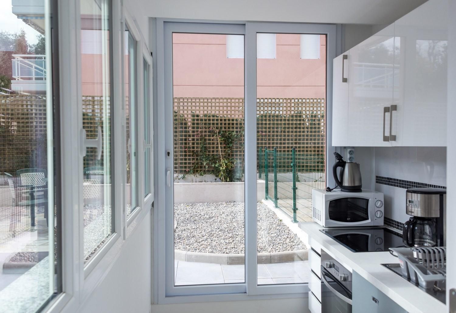 One-Bedroom Apartment with Garden