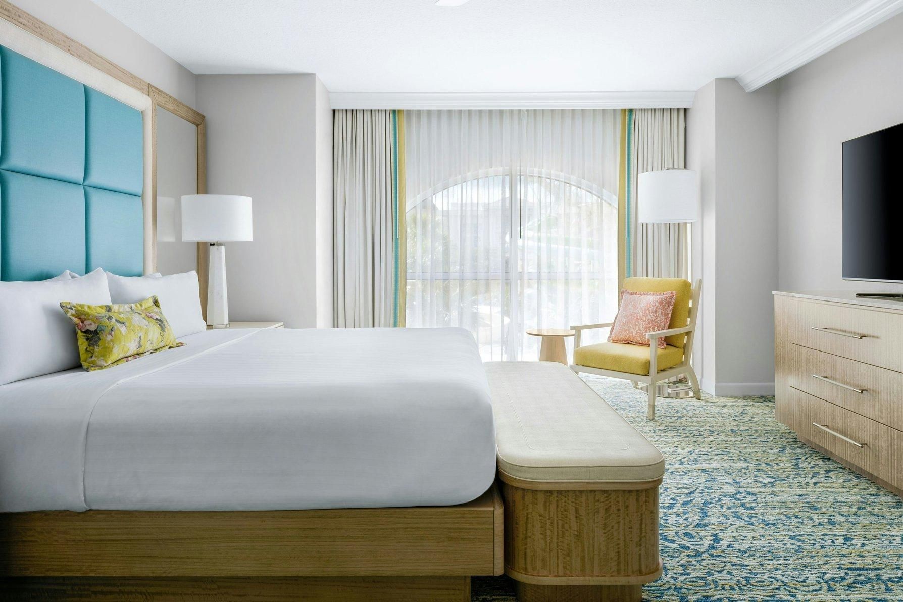 Guest room, 1 King, Florida view