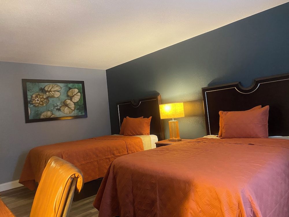 Double Room, 2 Double Beds, Non Smoking