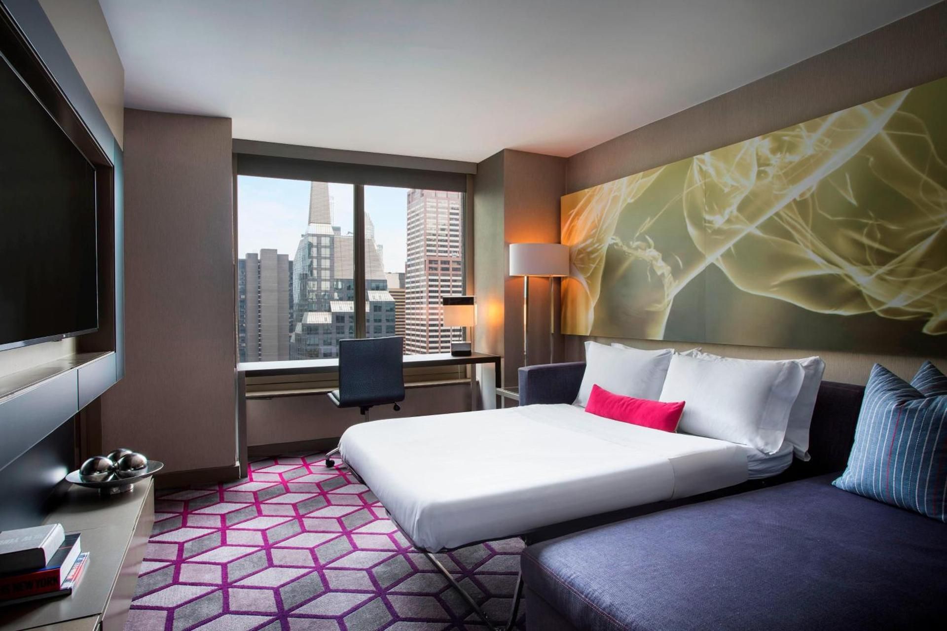 Marvelous Suite, Suite, 1 King, Sofa Bed, High Floor