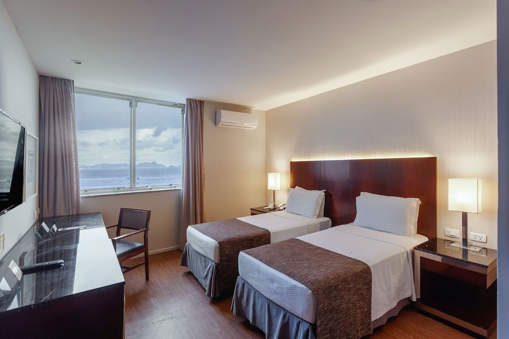 Orla Copacabana Hotel Deluxe Twin Room, 2 Twin Beds, Sea View
