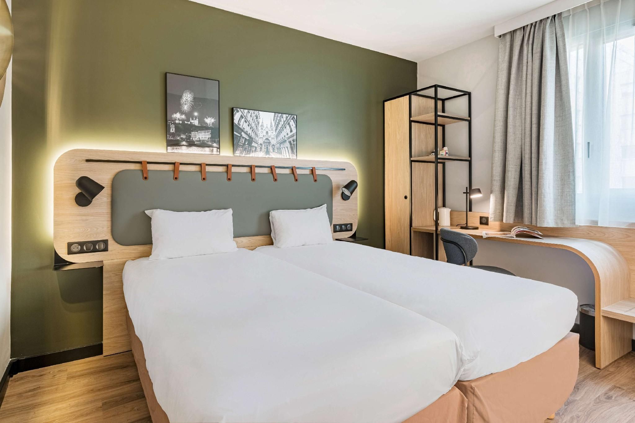 Campanile PRIME - Lyon Centre Gare Part Dieu Standard - 2 Single Beds