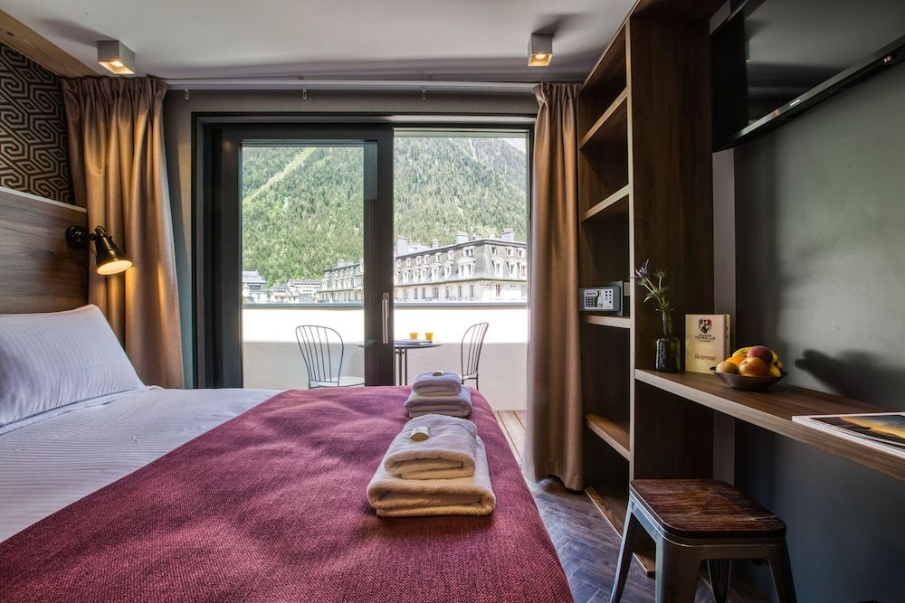 Pointe Isabelle Chambre Double - Summit avec balcon et vue montagnes