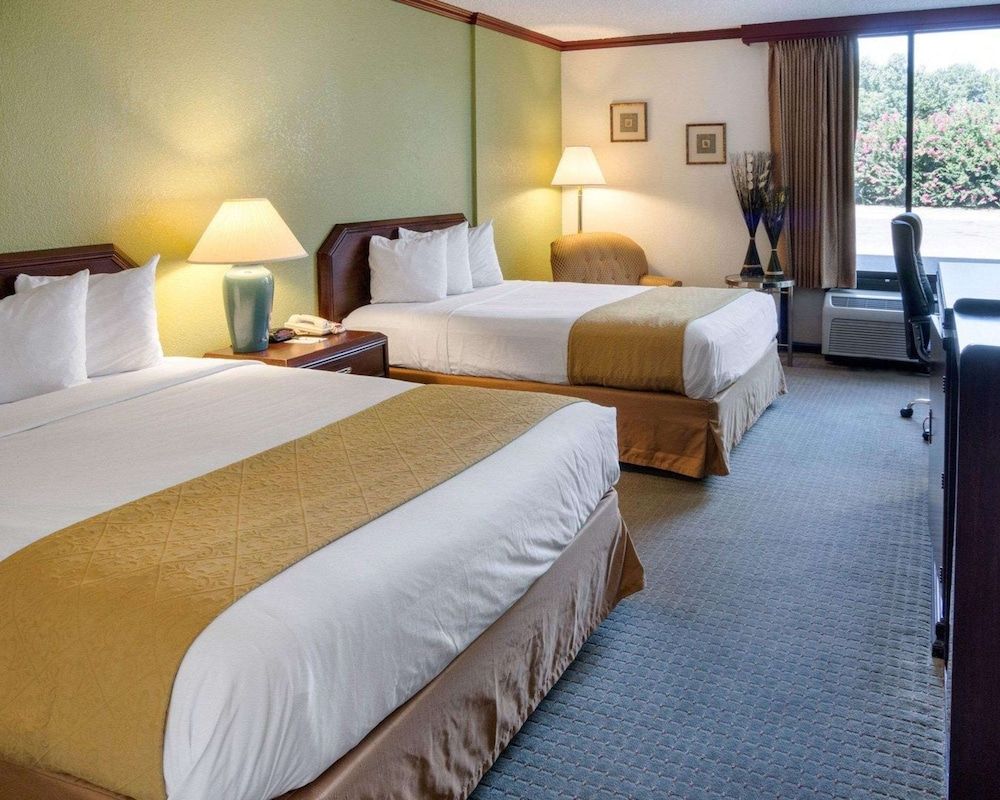 Double Room, 2 Double Beds, Accessible, Non Smoking