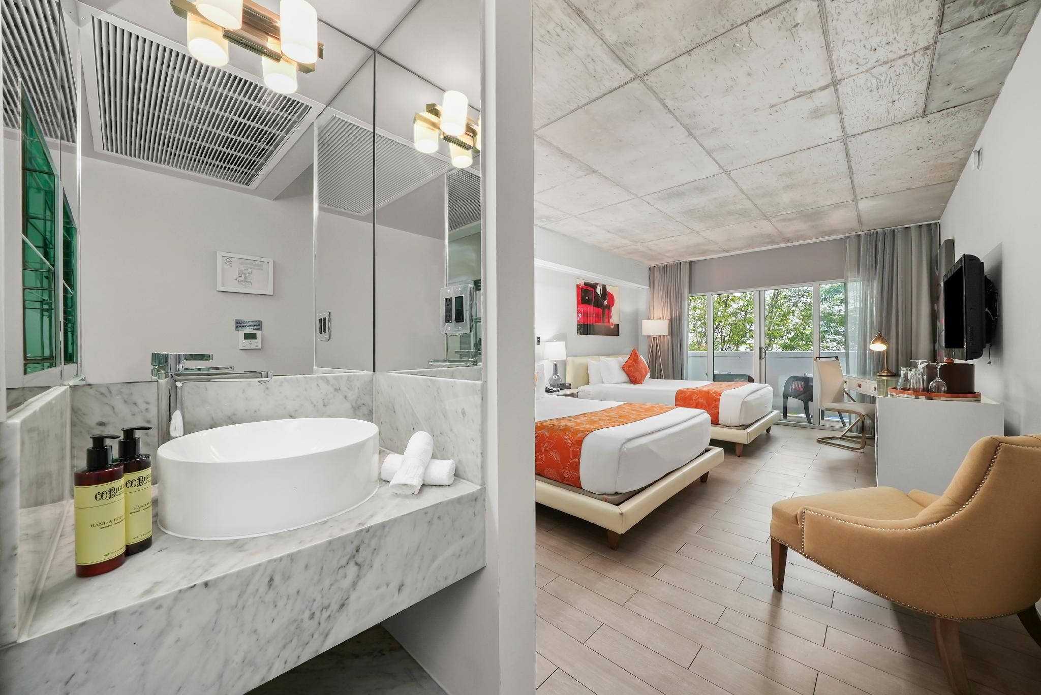 Superior Double Queen Balcony