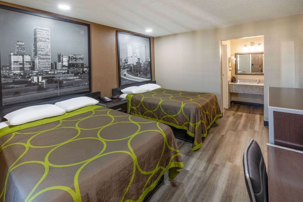 Double Room, 2 Double Beds, Smoking