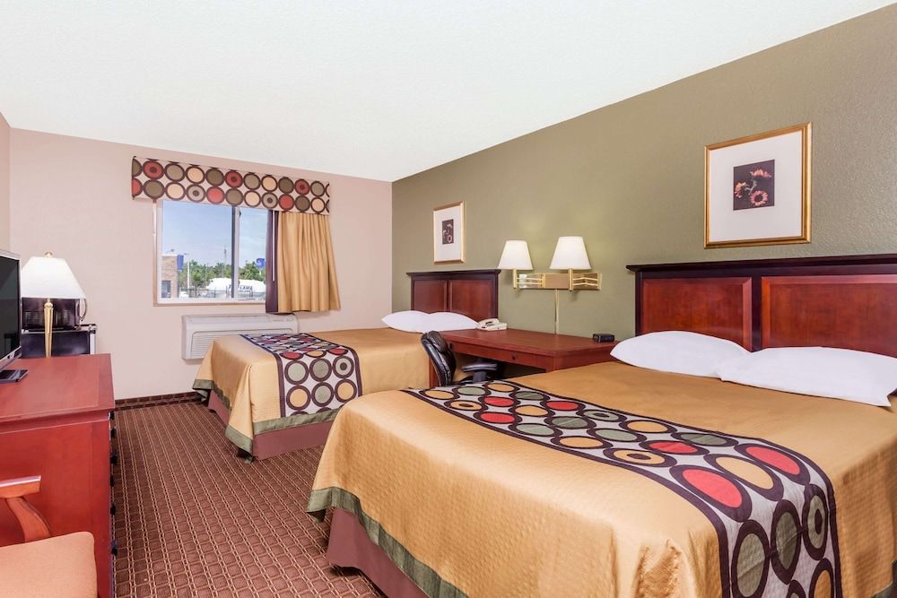 Double Room, 2 Double Beds, Smoking