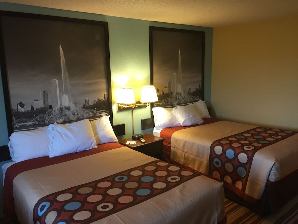Double Room, 2 Double Beds, Smoking