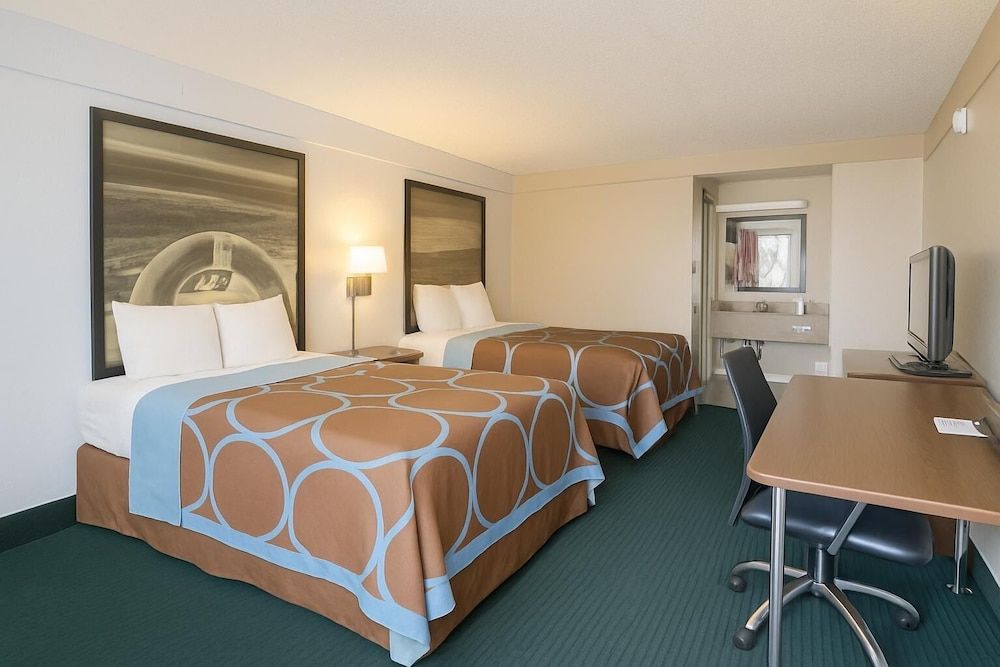 Double Room, 2 Double Beds, Smoking
