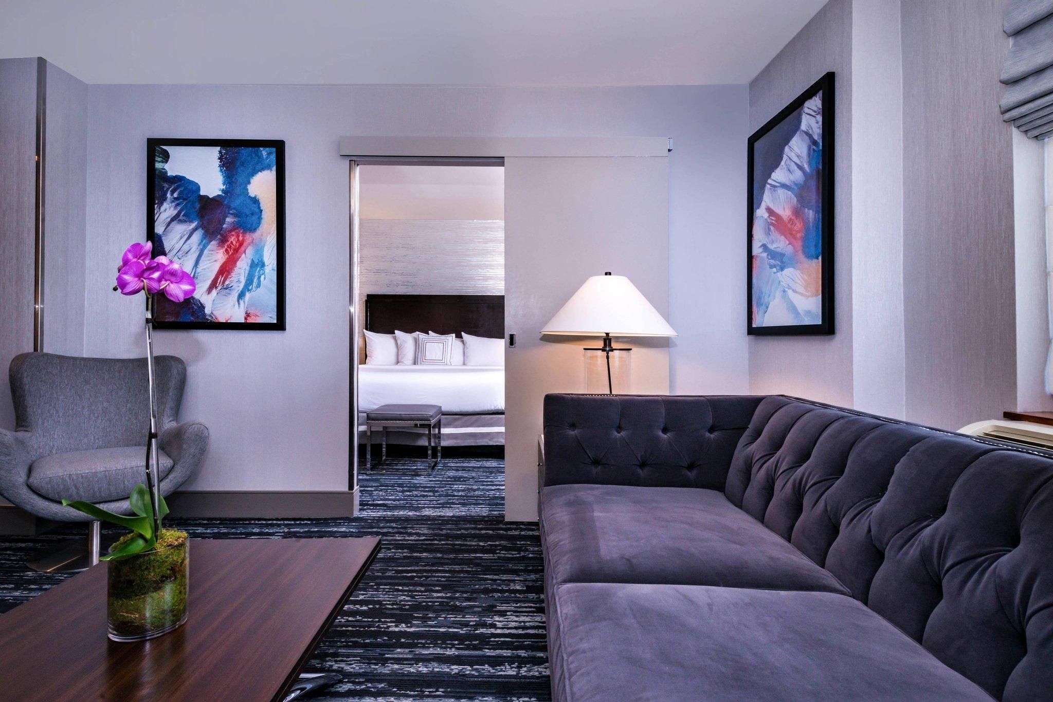 One Bedroom Penthouse, 1 Bedroom Penthouse Suite, 1 King, City view, Top floor