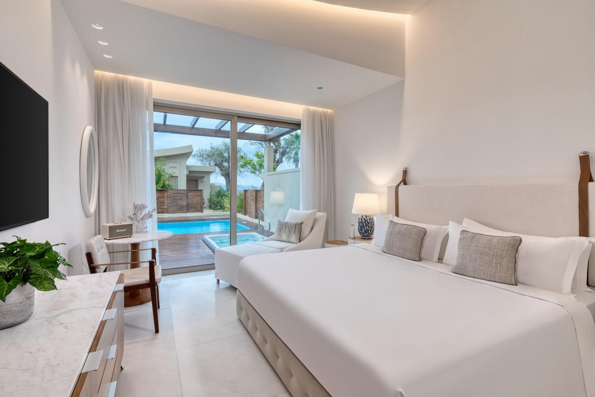 Pavilion Suite Garden V, 1 Bedroom 2 room Suite, 1 King, Garden view, Garden access, Whirlpool